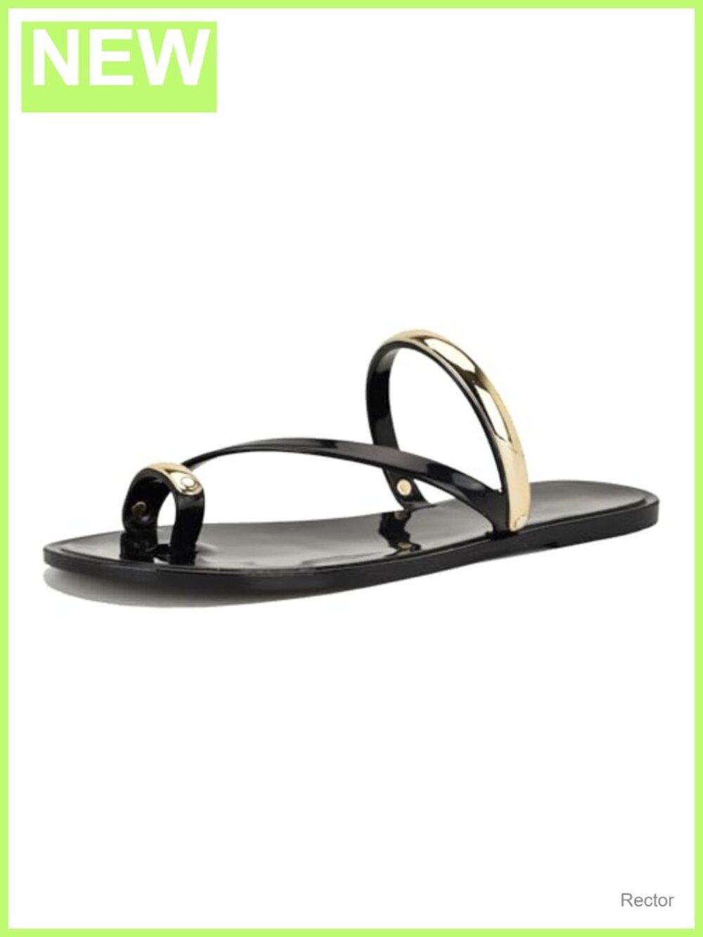 Nine West Seashell Flat Sandals Slip-On Open Toe